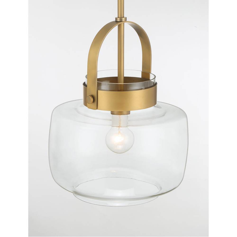 Minka-Lavery 3937-732 Legacy Brass 1 Light Pendant Image 4