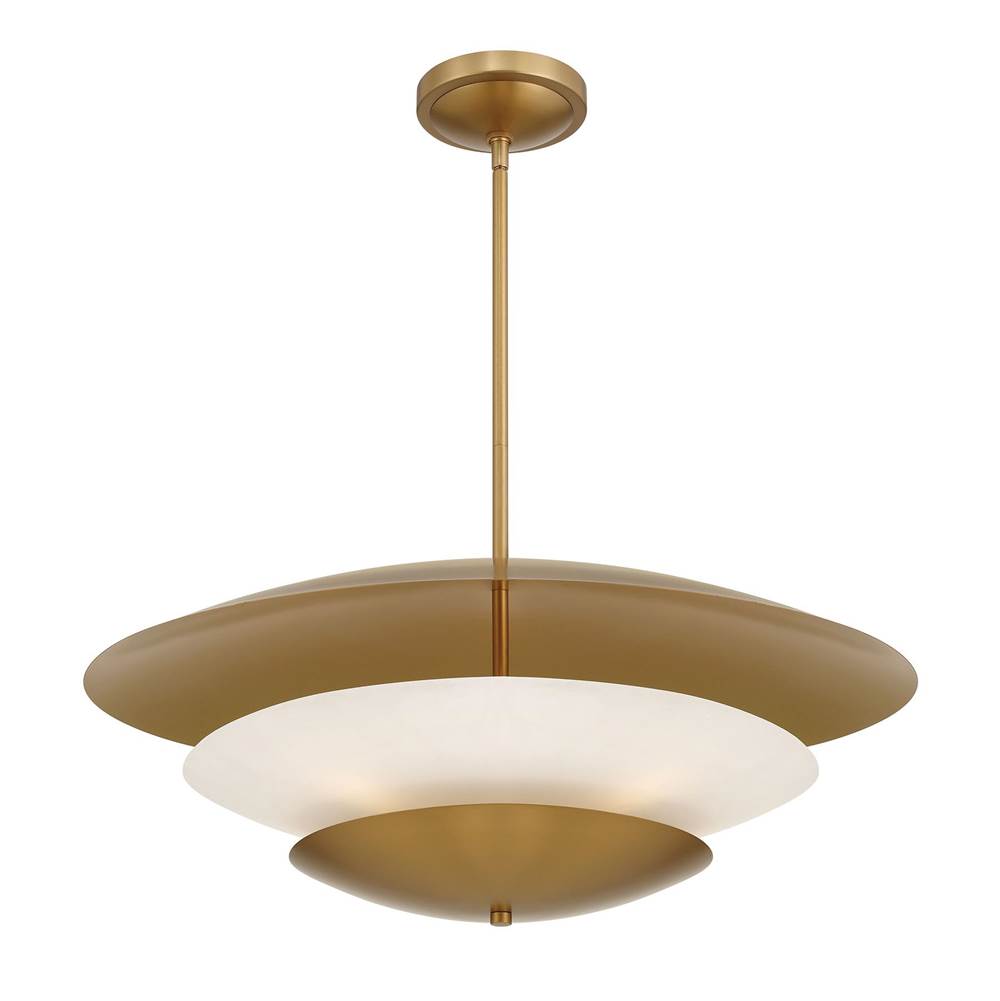 Minka-Lavery 3945-732 Legacy Brass 5 Light Pendant Image 6