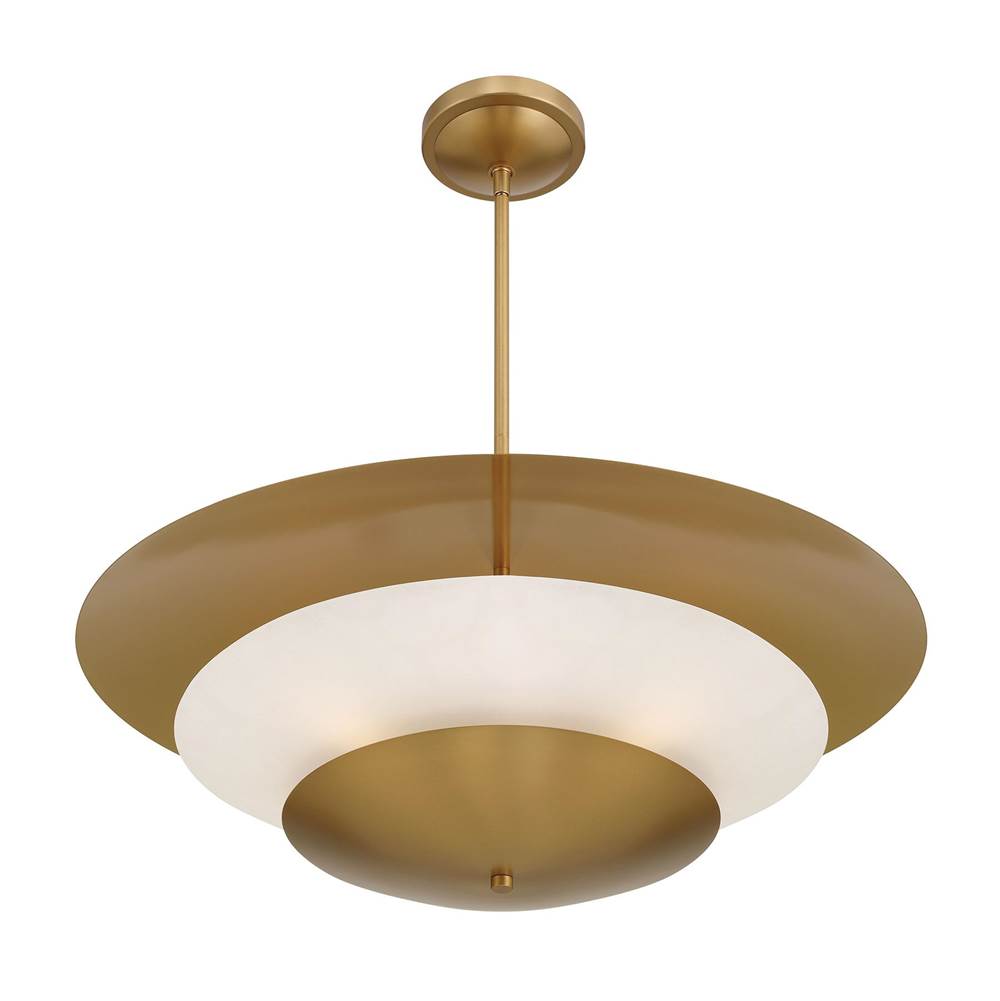 Minka-Lavery 3945-732 Legacy Brass 5 Light Pendant Image 5