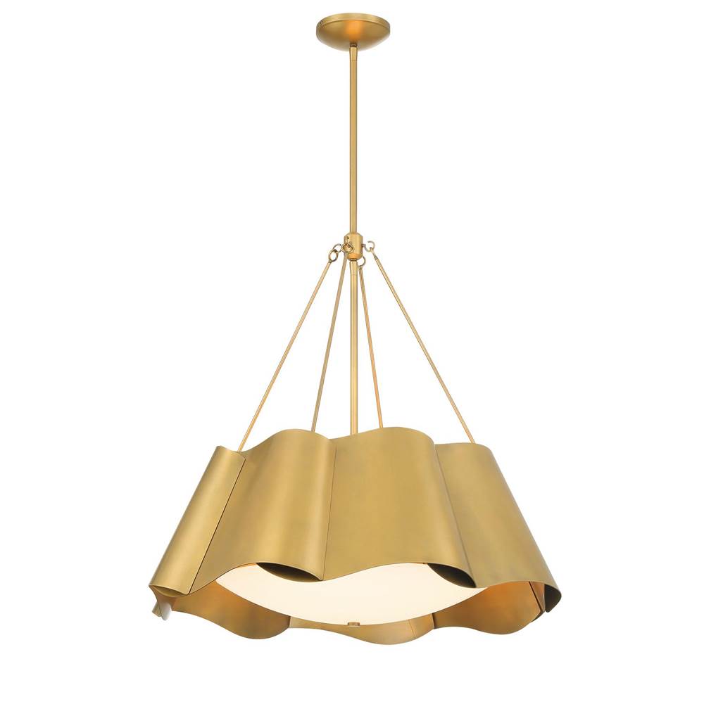Minka-Lavery 3954-732 Legacy Brass 4 Light Pendant Image 6