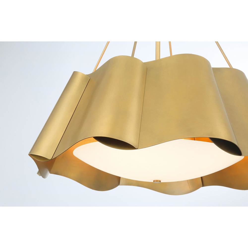 Minka-Lavery 3954-732 Legacy Brass 4 Light Pendant Image 4