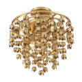 Minka-Lavery 3965-732 Legacy Brass 6 Light Semi Flush Image 1
