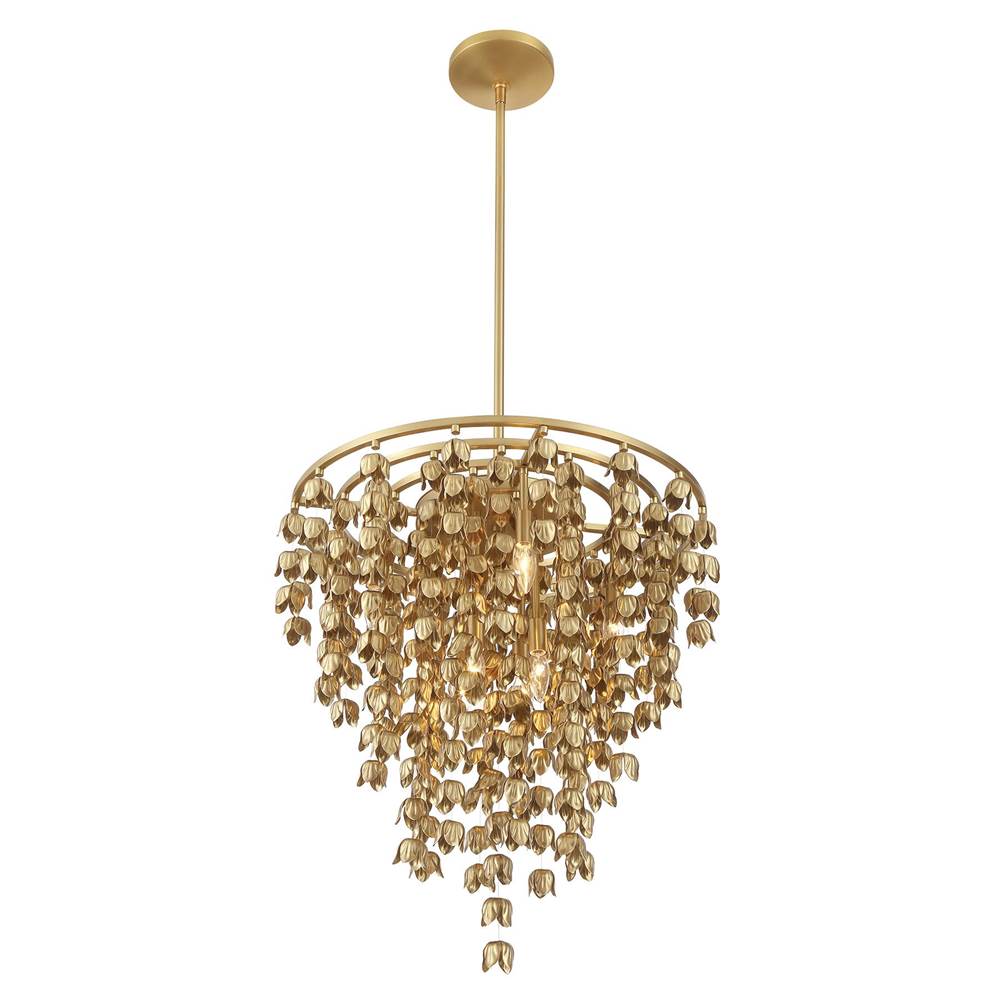Minka-Lavery 3966-732 Legacy Brass 8 Light Pendant Image 6