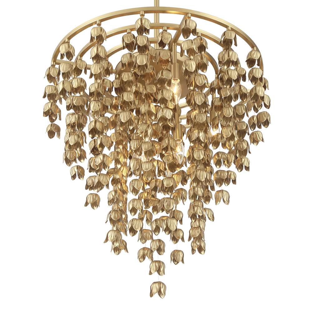 Minka-Lavery 3966-732 Legacy Brass 8 Light Pendant Image 5