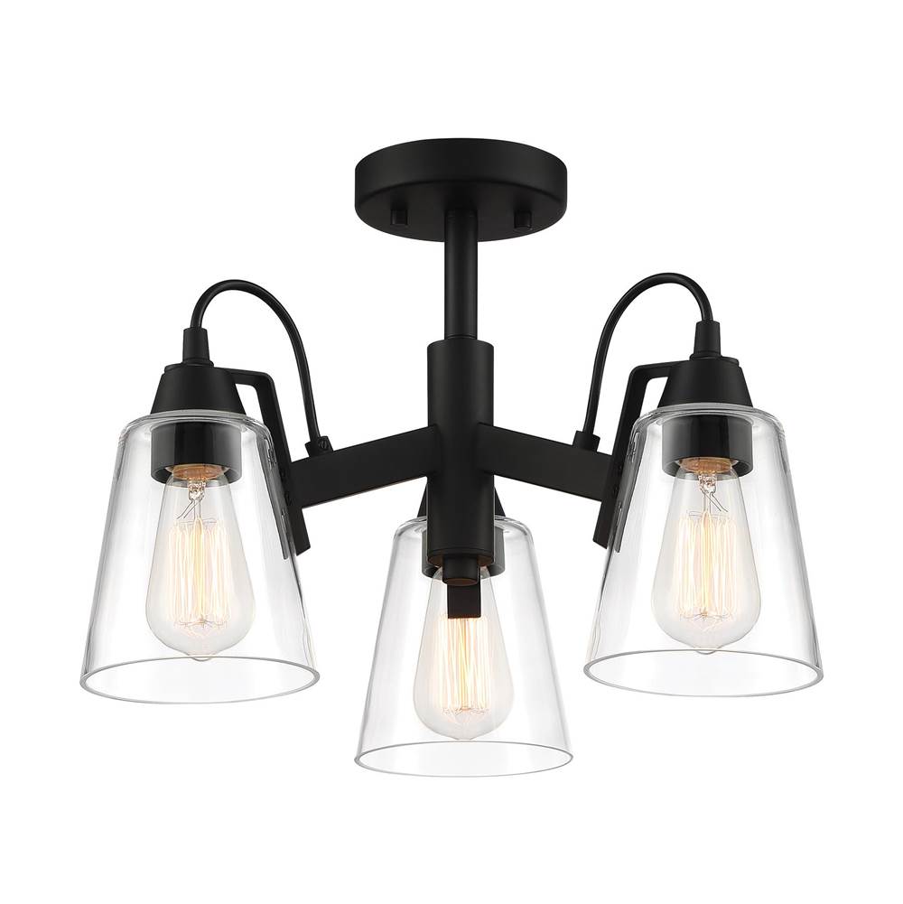 Minka-Lavery Beckonridge 3 Light Semi Flush