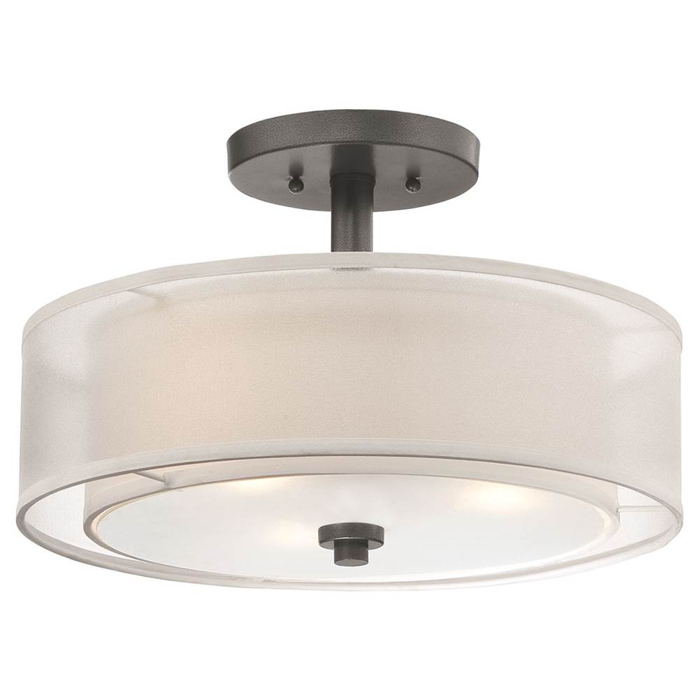 Minka-Lavery Parsons Studio 3 Light Semi Flush Mount