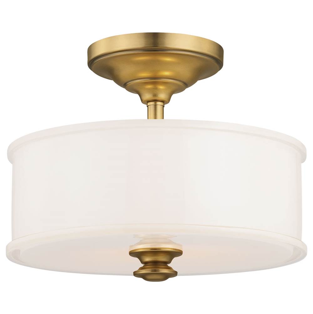 Minka-Lavery Harbour Point 2 Light Semi Flush Mount