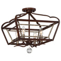 Minka-Lavery Astrapia 4 Light Semi Flush Mount