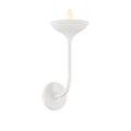 Minka-Lavery Ryton 1-light Plaster White Wall Sconce