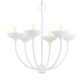 Minka-Lavery Ryton 6-light Plaster White Chandelier