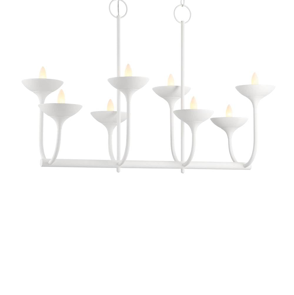 Minka-Lavery Ryton 8-light Plaster Island Light