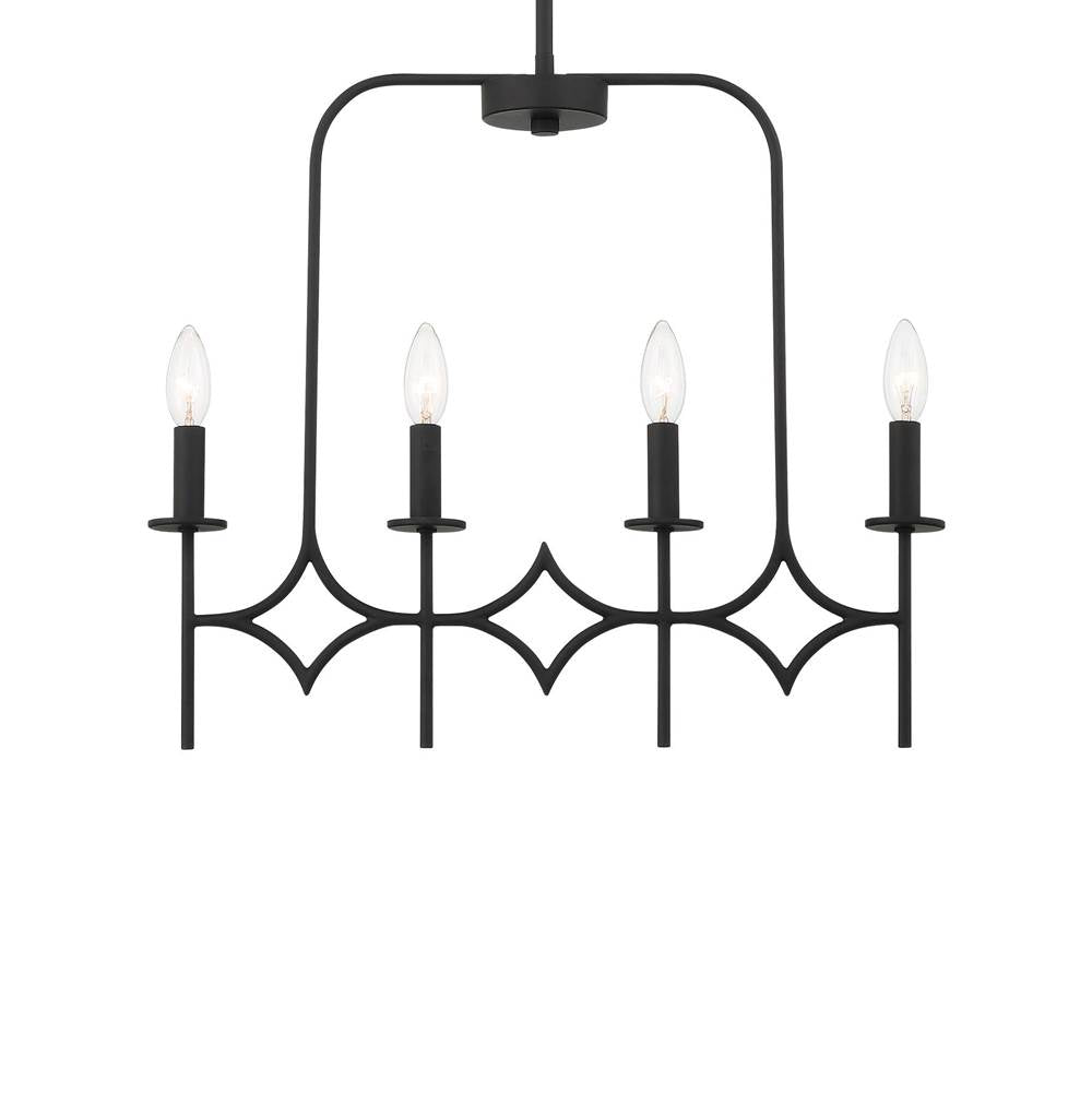 Minka-Lavery Muncie 4-light Coal Island Light