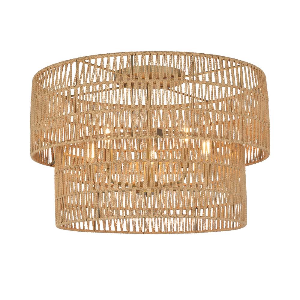 Minka-Lavery Bungalow Heaven 5 Light Flush Mount