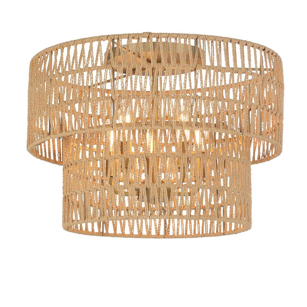 Minka-Lavery Bungalow Heaven 5 Light Flush Mount