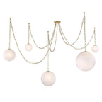 Minka-Lavery 5219-732 Legacy Brass 5 Light Pendant Image 1