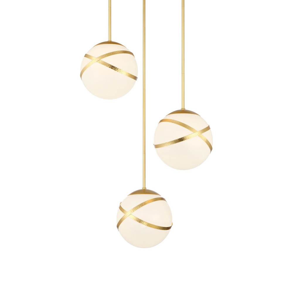 Minka-Lavery Atlys By Robin Baron Atlys By Robin Baron 3 Light Pan Pendant