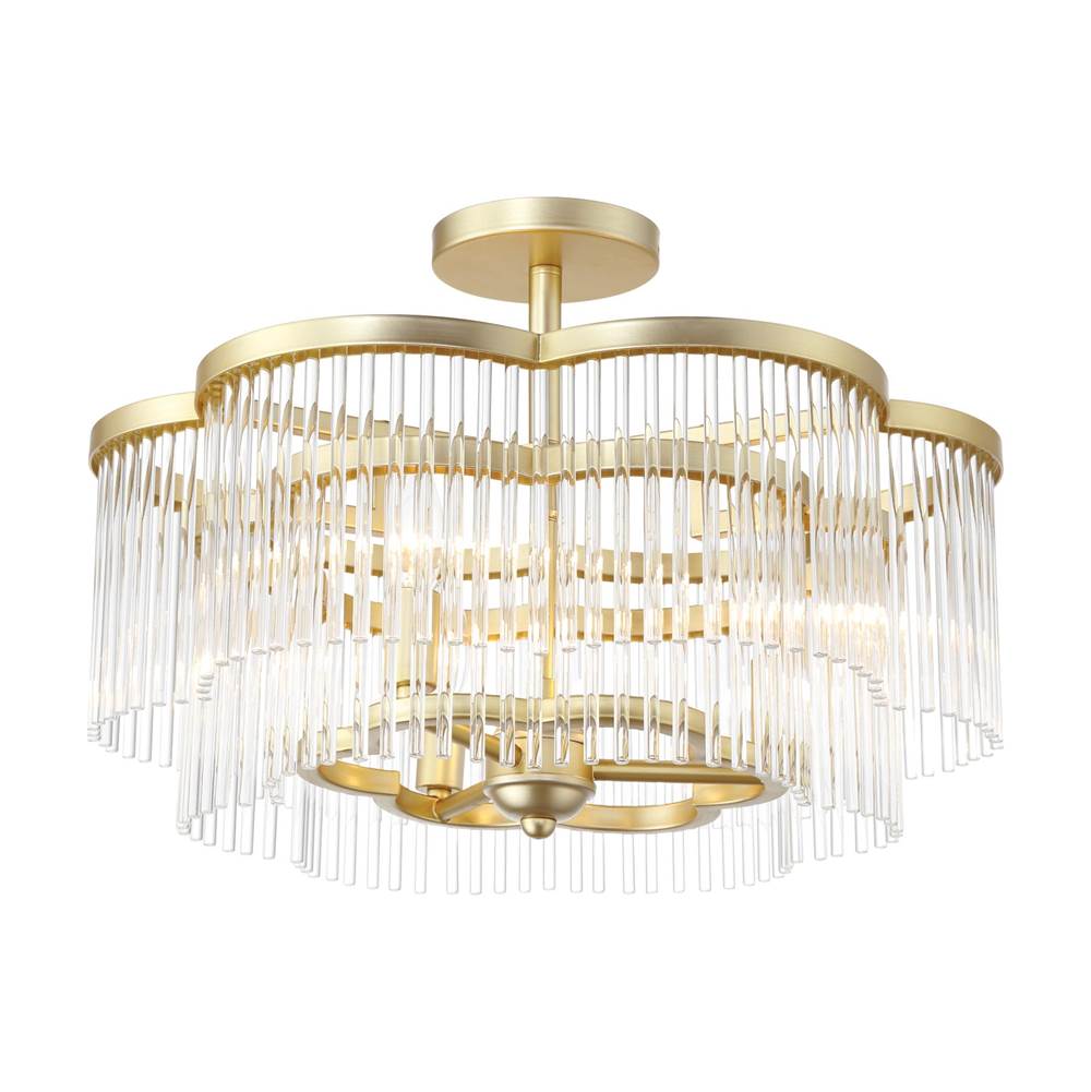 Minka-Lavery Azura 3 Lt Semi Flush