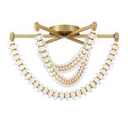 Minka-Lavery 5645-732-L Legacy Brass Led Flush Mount Image 8