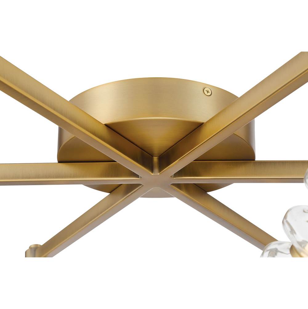Minka-Lavery 5645-732-L Legacy Brass Led Flush Mount Image 5