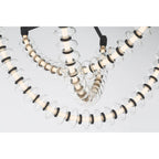 Minka-Lavery 5645-899-L Dark Matte Black Pearl 28'' Led Flush Mount Image 6