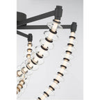 Minka-Lavery 5645-899-L Dark Matte Black Pearl 28'' Led Flush Mount Image 5