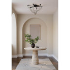 Minka-Lavery 5645-899-L Dark Matte Black Pearl 28'' Led Flush Mount Image 4