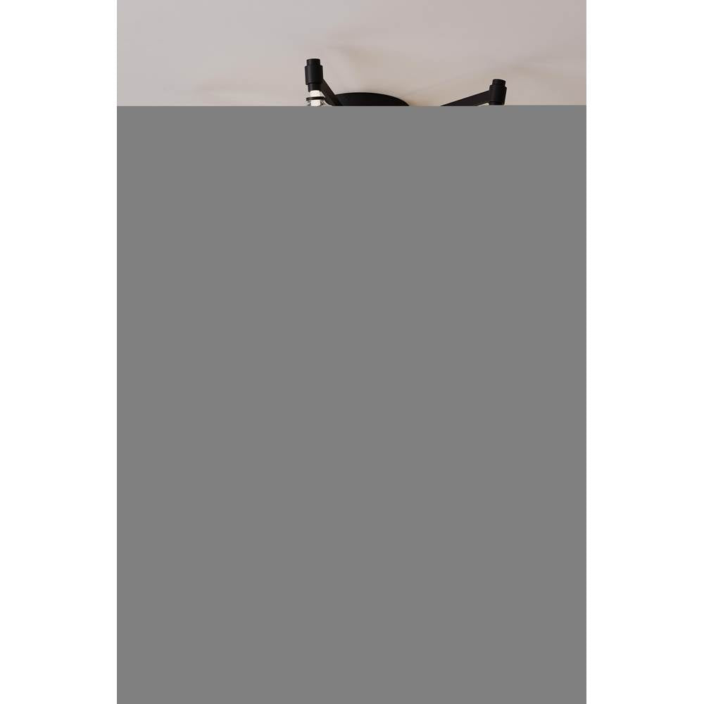 Minka-Lavery 5645-899-L Dark Matte Black Pearl 28'' Led Flush Mount Image 3