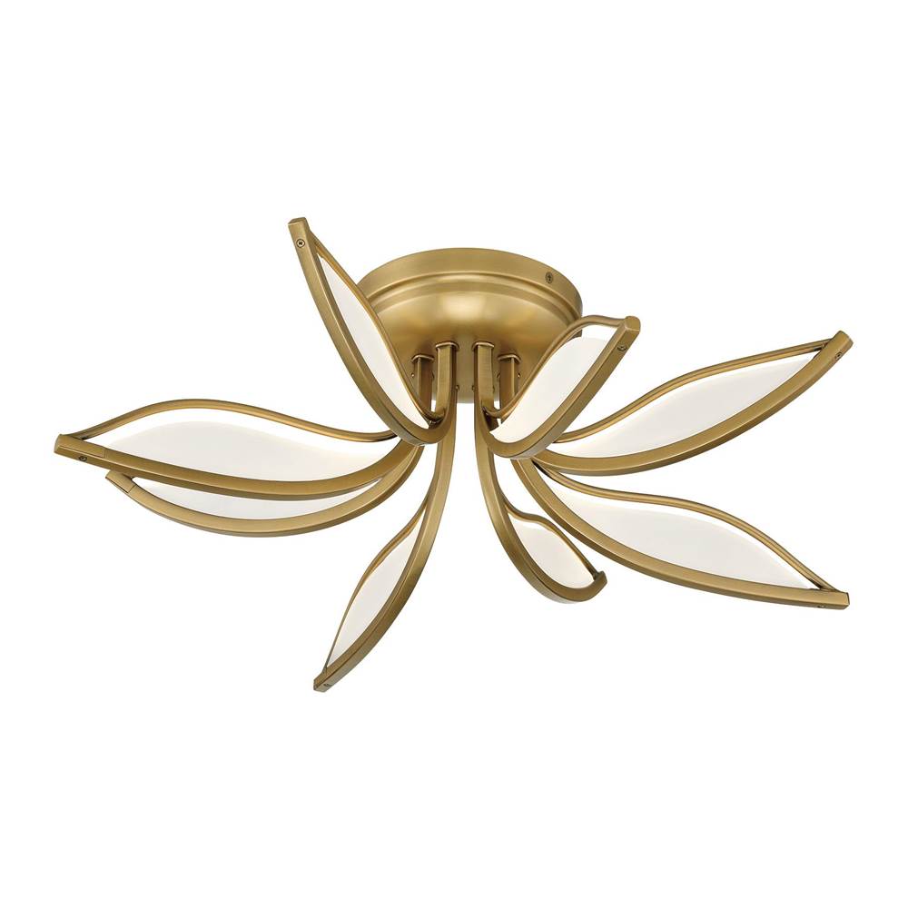 Minka-Lavery 5655-732-L Legacy Brass Led Flush Mount Image 5