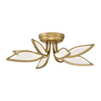 Minka-Lavery 5655-732-L Legacy Brass Led Flush Mount Image 1