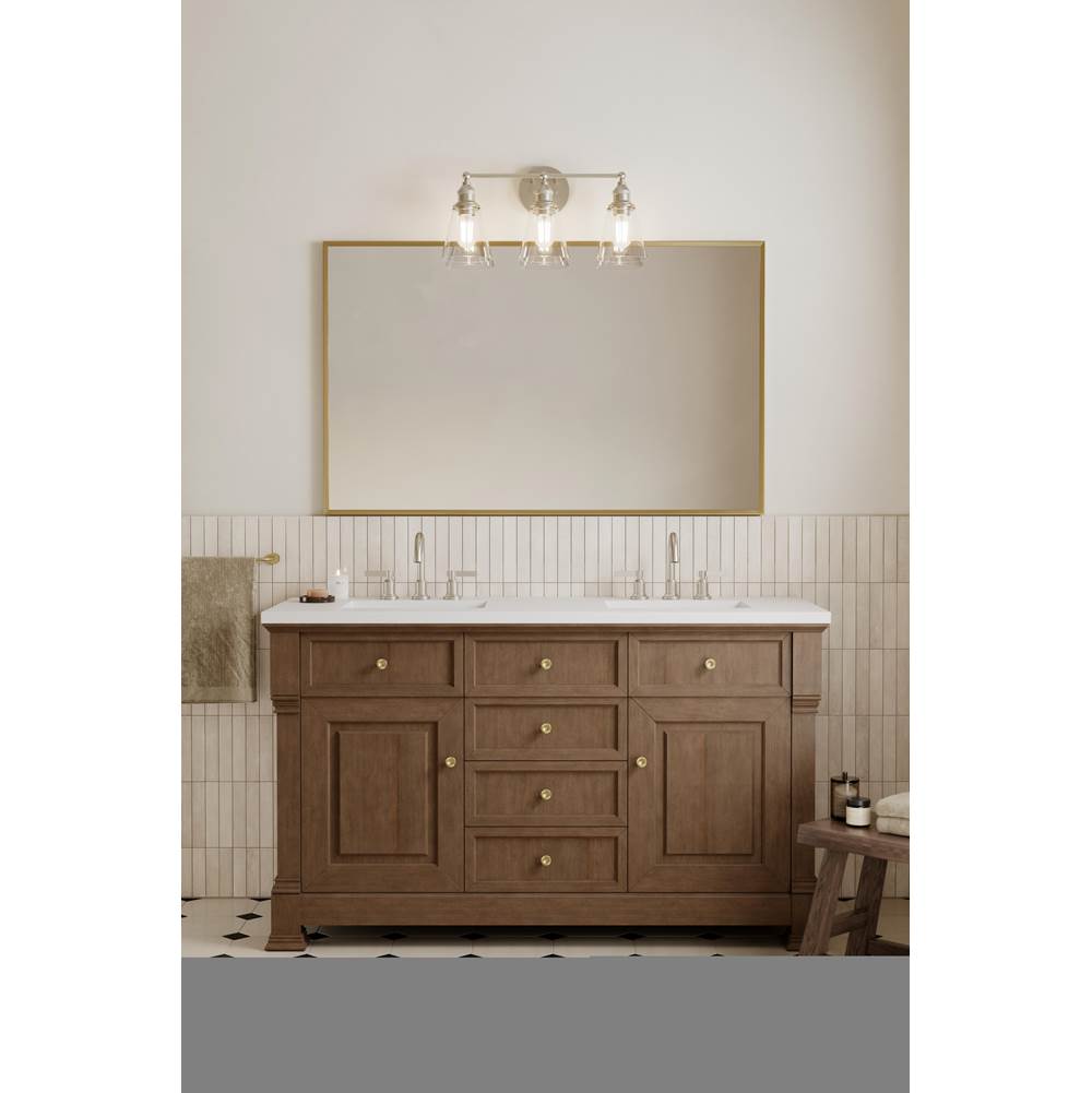 Minka-Lavery 5683-84 Brushed Nickel Barwell 24'' 3-light Vanity Image 4