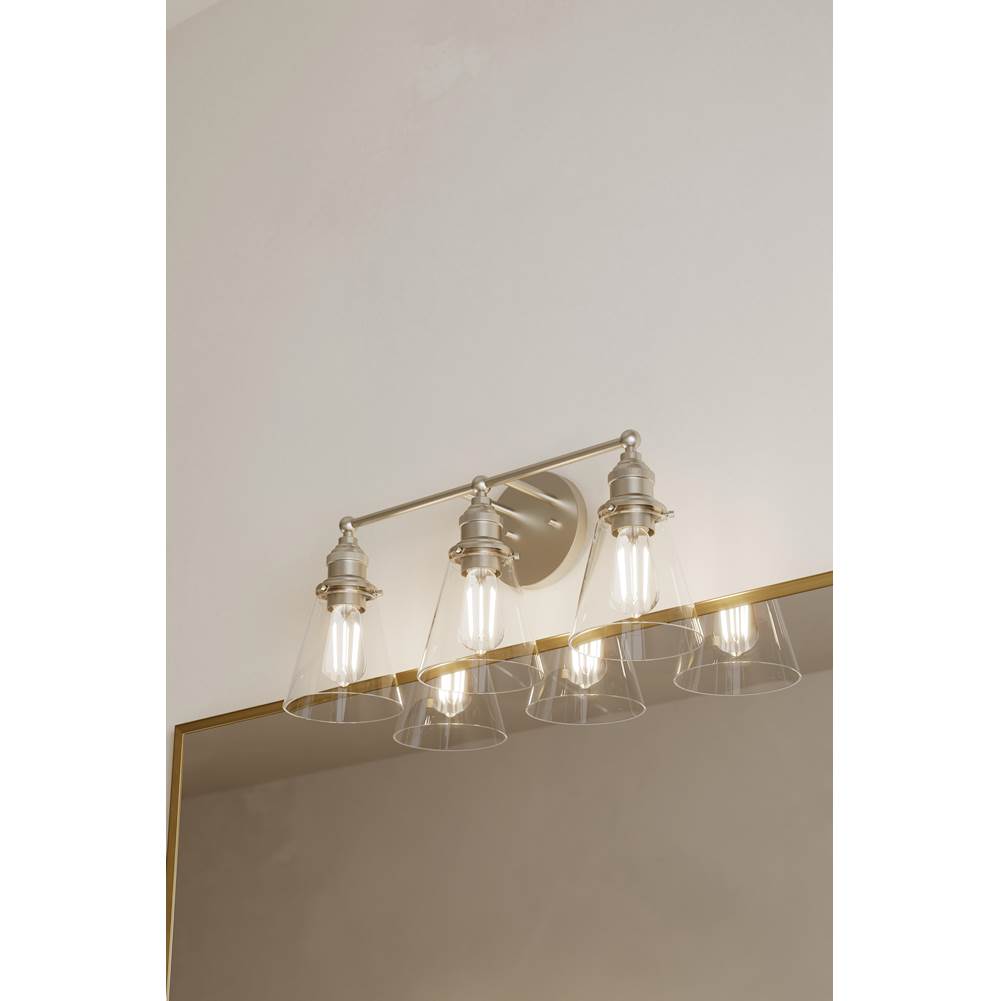 Minka-Lavery 5683-84 Brushed Nickel Barwell 24'' 3-light Vanity Image 3