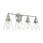 Minka-Lavery 5684-84 Brushed Nickel Barwell 33'' 4-light Vanity Image 7