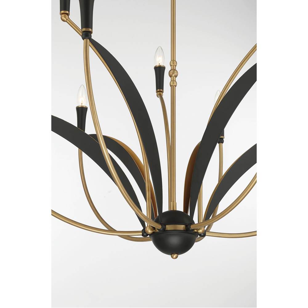 Minka-Lavery 5699-782 Legacy Brass 9 Light Chandelier Image 4