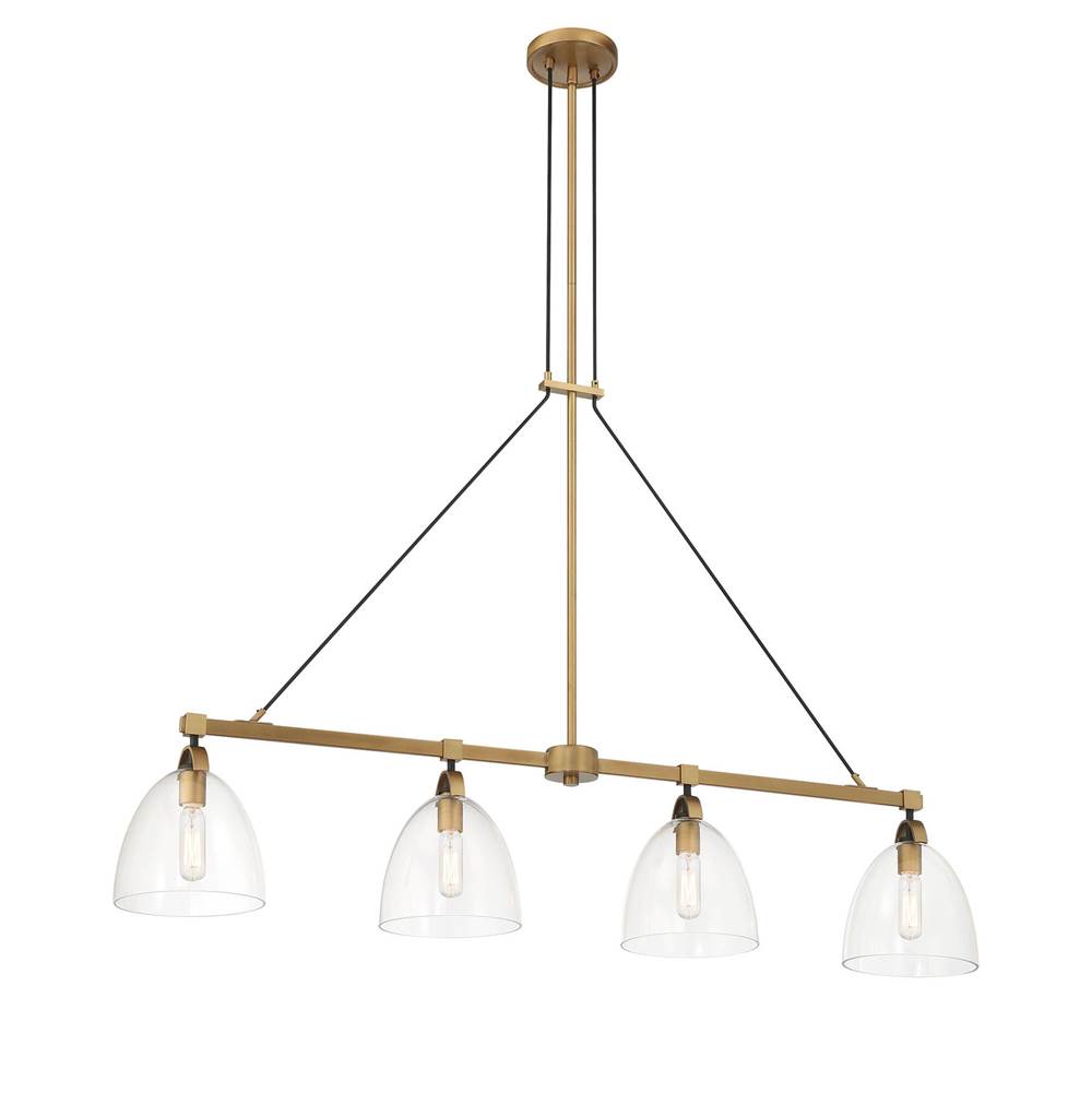 Minka-Lavery 5717-876 Legacy Brass 4 Light Island Image 6