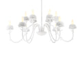 Minka-Lavery North Fork North Fork 12-light Sand White Chandelier