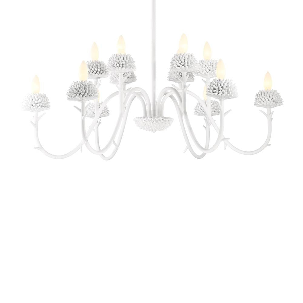 Minka-Lavery North Fork North Fork 12-light Sand White Chandelier