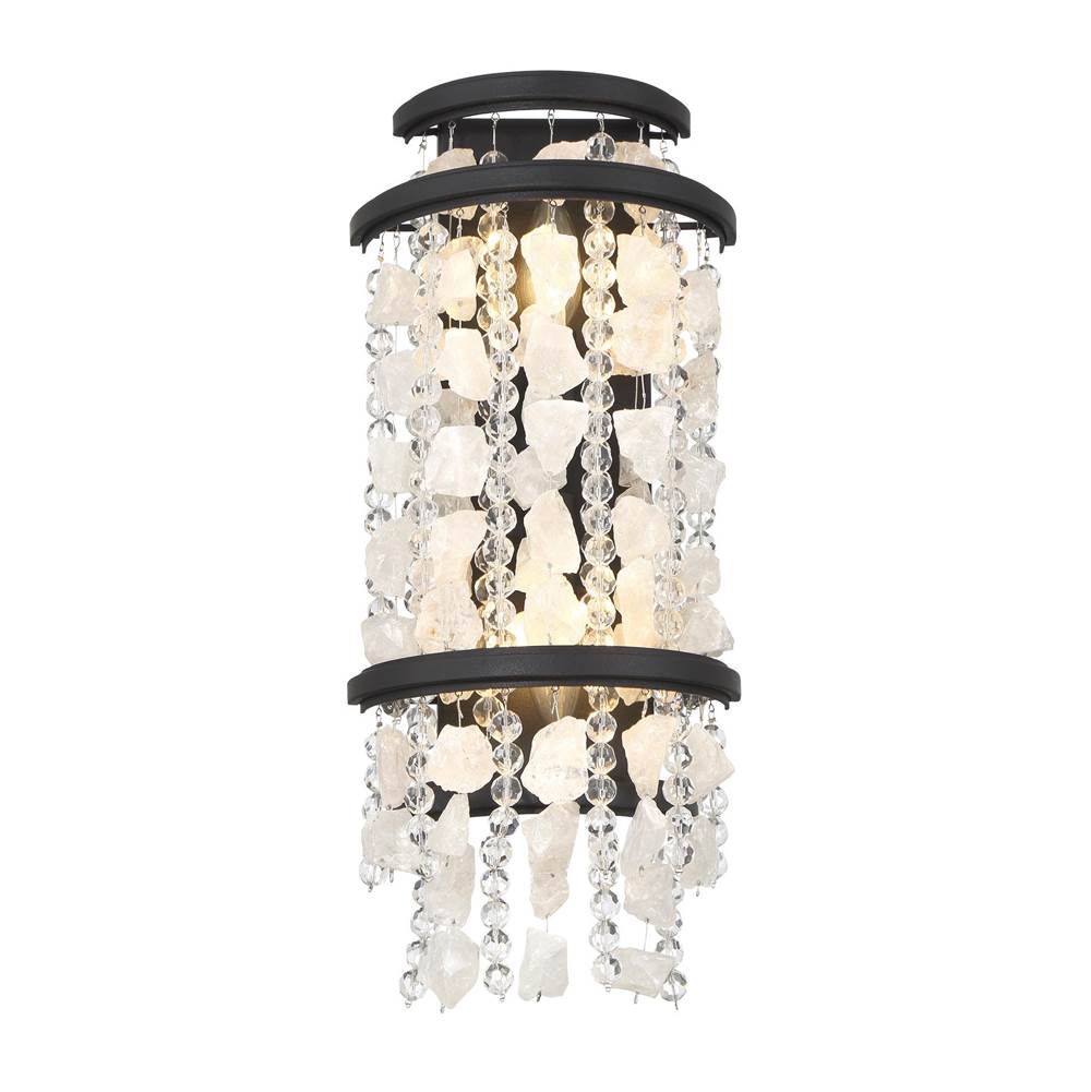 Minka-Lavery Shimmering Elegance Shimmering Elegance 2 Light Wall Sconce
