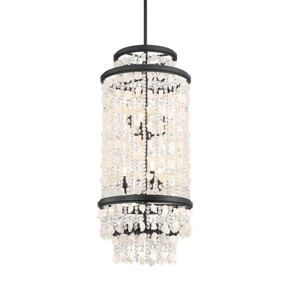 Minka-Lavery Shimmering Elegance Shimmering Elegance 6 Light Foyer Pendant