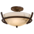 Minka-Lavery Calavera 3 Light Semi Flush Mount