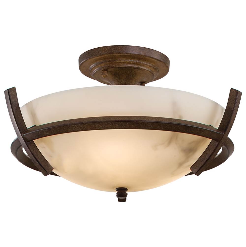Minka-Lavery Calavera 3 Light Semi Flush Mount