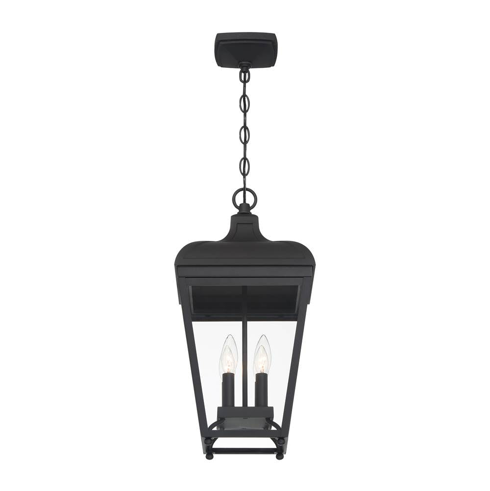 Minka-Lavery 72484-66-C Sand Coal Black Marquee 4 Light Chain Hung Image 3