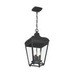 Minka-Lavery 72484-66-C Sand Coal Black Marquee 4 Light Chain Hung Image 2