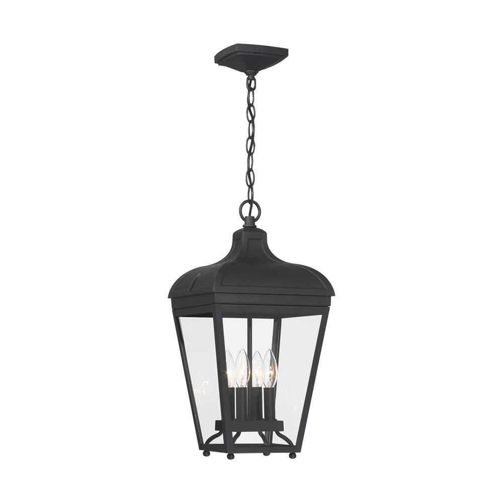 Minka-Lavery 72484-66-C Sand Coal Black Marquee 4 Light Chain Hung Image 1