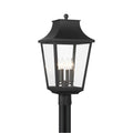 Minka-Lavery 73345-66 Sand Coal Black Altimeter 4 Light Outdoor Post Mount Image 1