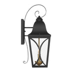 Minka-Lavery 73352-757 Sand Coal Black,Olden Brass Cardigan 2 Light Outdoor Wall Mount Image 2