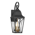 Minka-Lavery 73352-757 Sand Coal Black,Olden Brass Cardigan 2 Light Outdoor Wall Mount Image 1