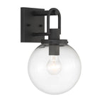Minka-Lavery 73360-66 Sand Coal Black Wenston 1 Light Wall Mount Image 3