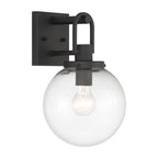 Minka-Lavery 73360-66 Sand Coal Black Wenston 1 Light Wall Mount Image 1