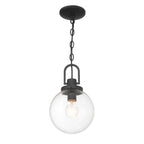 Minka-Lavery 73364-66 Sand Coal Black Wenston 1 Light Pendant Image 3
