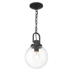 Minka-Lavery 73364-66 Sand Coal Black Wenston 1 Light Pendant Image 2